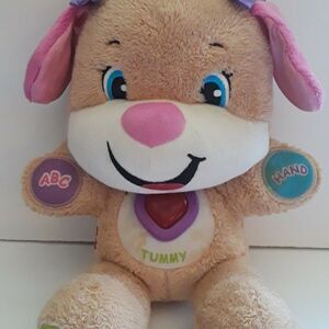 2015 Fisher Price Smart Stages plush talking bear